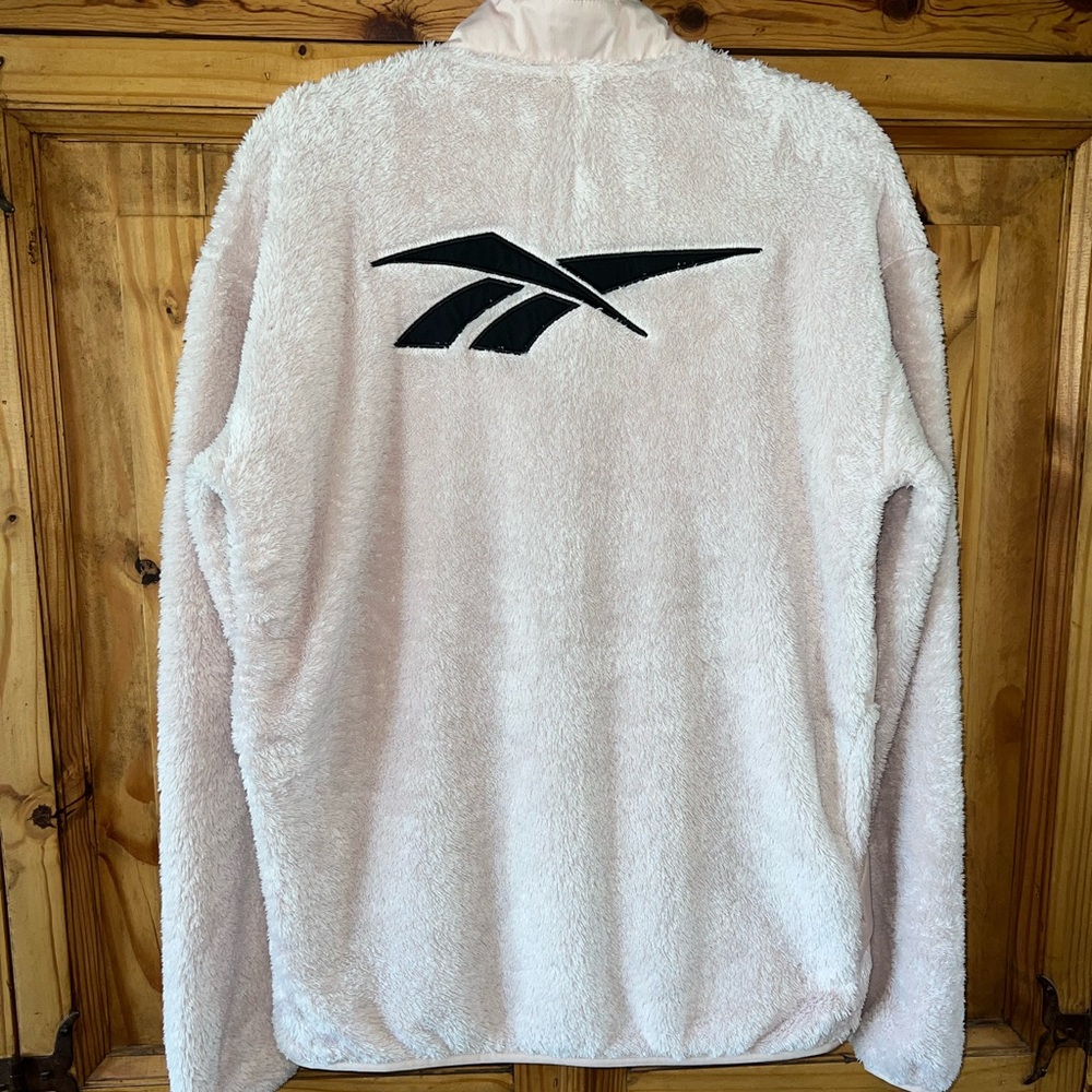 Reebok fleece jacket. SZ. M. NWT - Picture 4 of 9